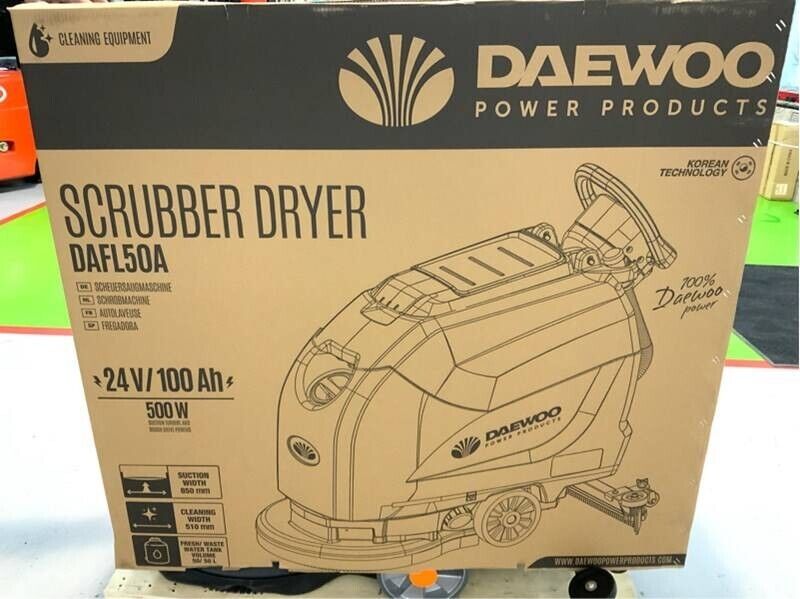 Scheuersaugmaschine Daewoo DAFL50A wie Hako Scrubmaster neu Bj. 2022