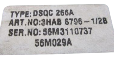 ABB Robotics DSQC 266A (3HAB8796-1) Drive Unit