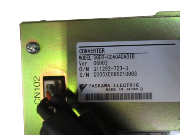 Yaskawa Motoman Servo Unit SGDR-EA1400N (R11462-879-1-1-17)