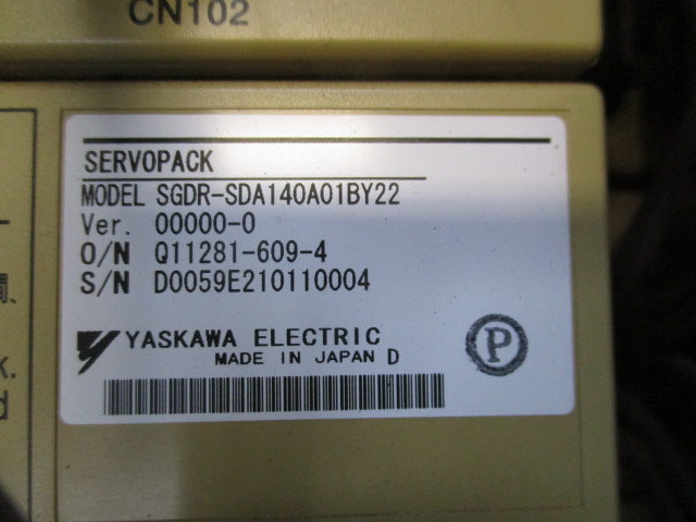Yaskawa Motoman Servo Unit SGDR-EA1400N (R11309-327-9)