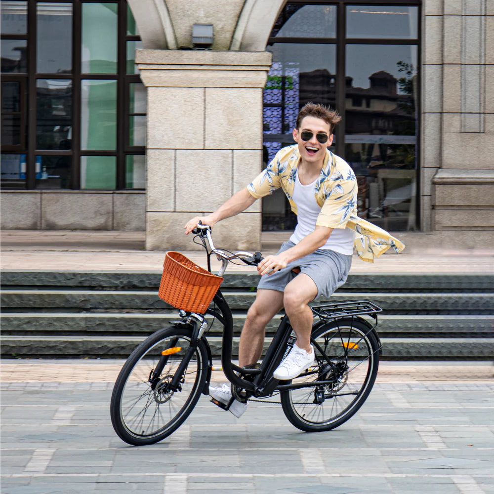 E-Bike DYU C6 26 Zoll City-Elektrofahrrad