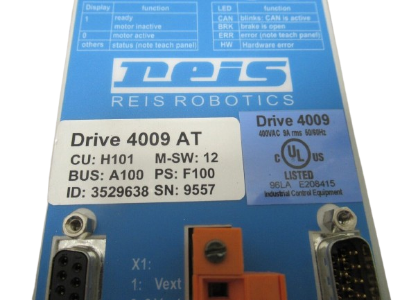 Reis Robotics Drive 4009 AT Servo Drive Controller ID3529638
