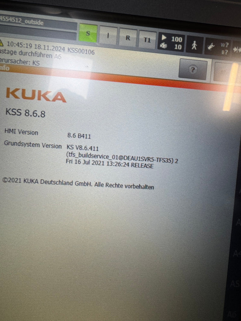 Roboter KUKA KR10 R1100-2/SEL KRC4 komplett - neuwertig