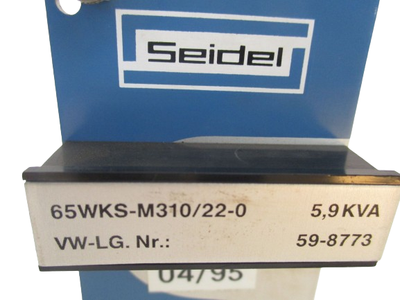 Seidel 65WKS-M310/22-0 Servoverstärker 5,9kVA