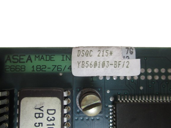 ABB Robotics DSQC 215 (YB560103-BF/2) Main CPU Computer