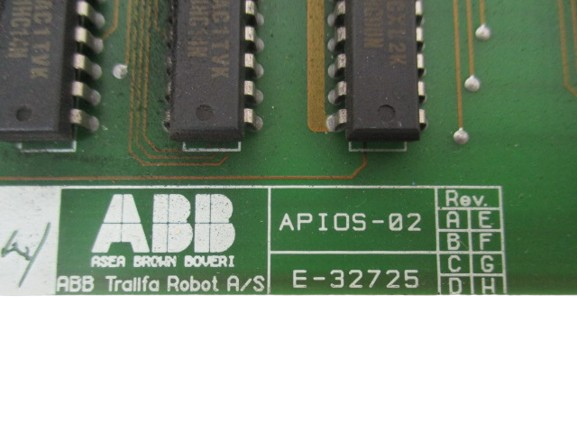 ABB Robotics 3E 032725 (E 32725) - Output Board Modul APIOS-02