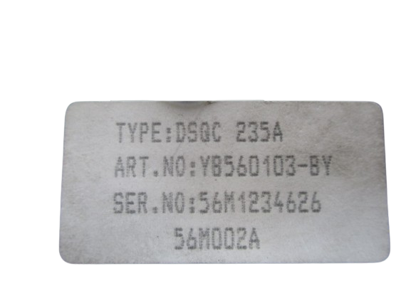 ABB Robotics DSQC 235A (YB560103-BY) Rectifier