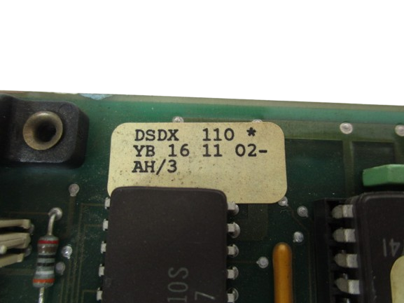 ABB Robotics DSDX 110 (YB161102-AH/3) Digital I/O Board