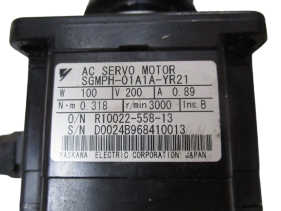 Yaskawa Motoman AC Servomotor SGMPH-01A1A-YR21
