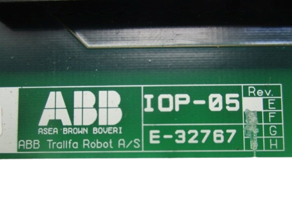 ABB Robotics 3E 032767 (E 32767) - Exch. I/O Processor IOP-05