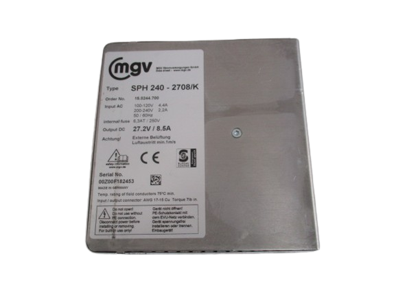 MGV Stromversorgungen SPH240-2708/K OrderNo 15.8244.700 Netzteil
