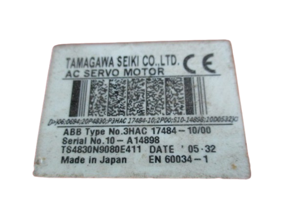 ABB Robotics 3HAC17484-10/00 Tamagawa Servomotor