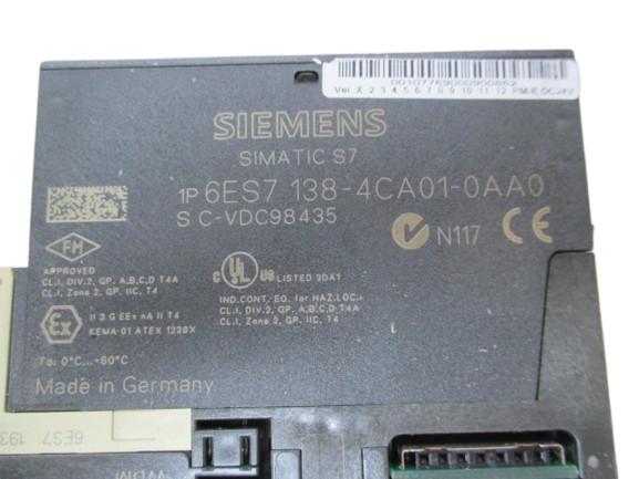 Siemens Simatic S7 6ES7138-4CA01-0AA