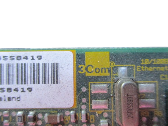 3COM 3C905B-TX Netzwerkkarte Fast Etherlink XL PCI PCBC FR4M1 FAB02-0172-004 Rev. A