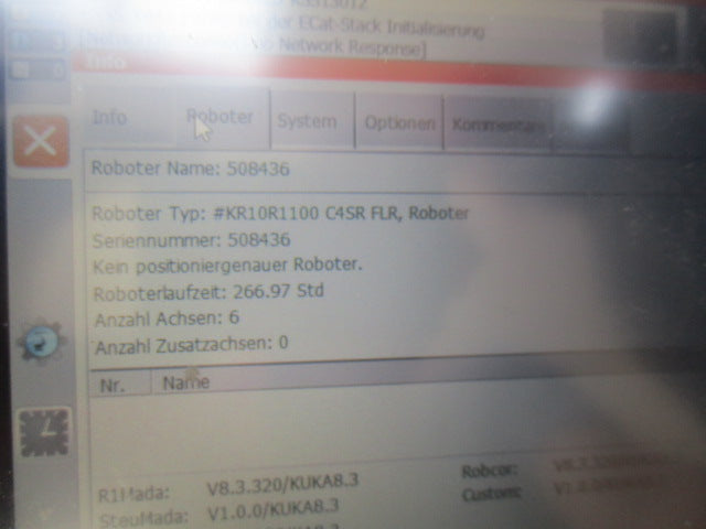 Roboter KUKA KR10 R1100 sixx KRC 4 - orange Bj 03/2017