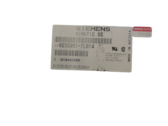 Siemens S5 / 6ES5951-7LB14-PS 3A Power Supply