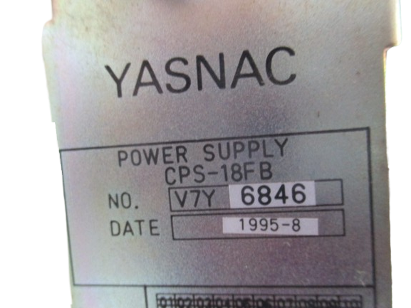 Yaskawa Motoman Yasnac Power Supply CPS-18FB