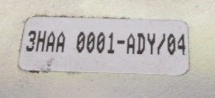 ABB Robotics 3HAA0001-ADX/2 (ADY4) Break Release Unit