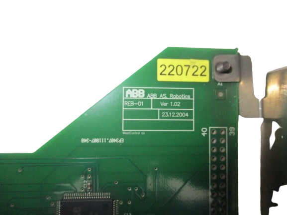 ABB Robotics 3HNA003255-001 Steuerungseinheit für Industrieroboter REB-01