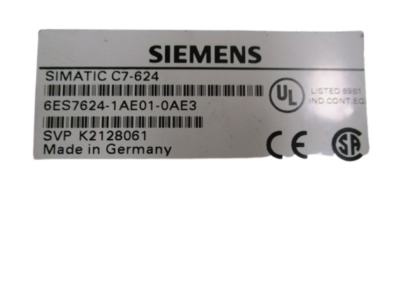 Siemens 6ES7624-1AE01-0AE3 SIMATIC C7-624