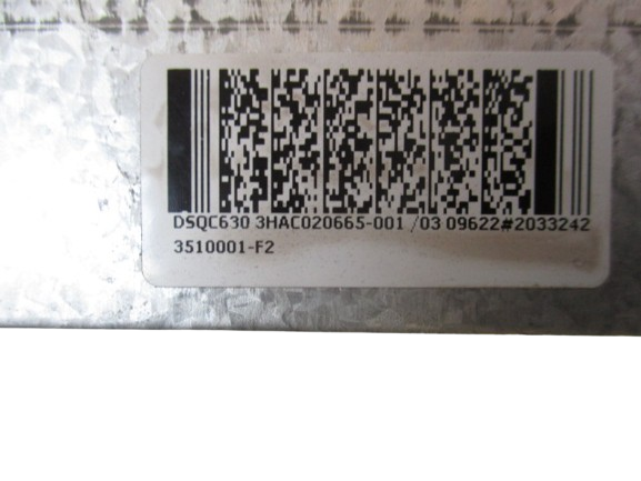 ABB Robotics DSQC 630 (3HAC020665-001/03) Panel Board Unit