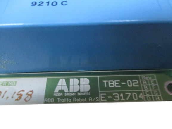 ABB Robotics TBE-02 (E 31704) - Terminal Board