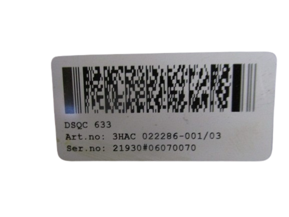 ABB Robotics DSQC 633 (3HAC022286-001/03)