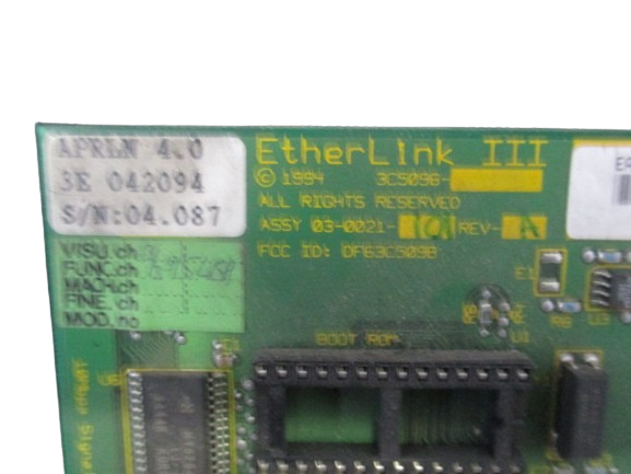 ABB Robotics 3E 042094 Network Board (Sicherungsblock)