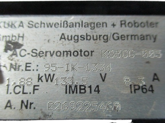 KUKA KS5CC-005 AC-Servomotor 95-IK-1334