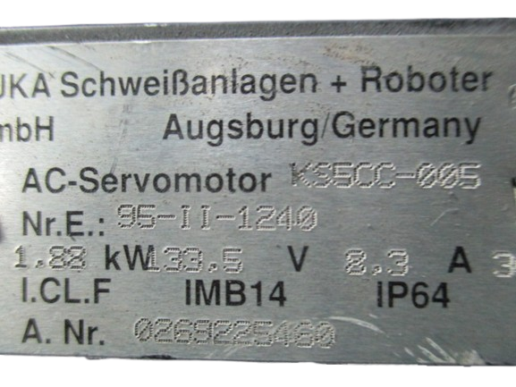 KUKA KS5CC-005 AC-Servomotor 95-II-1240