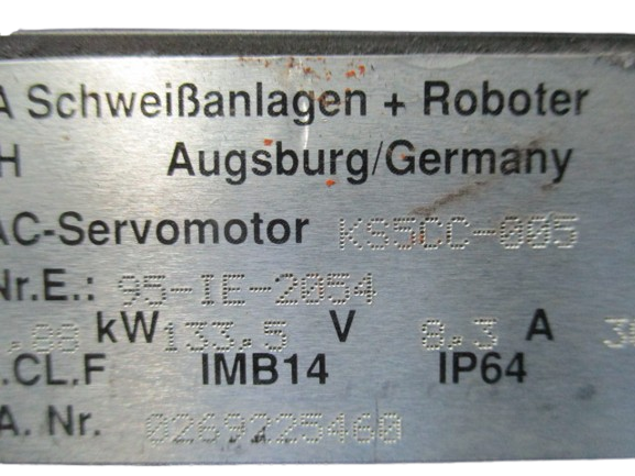 KUKA KS5CC-005 AC-Servomotor Art.Nr. 95-IE-2054