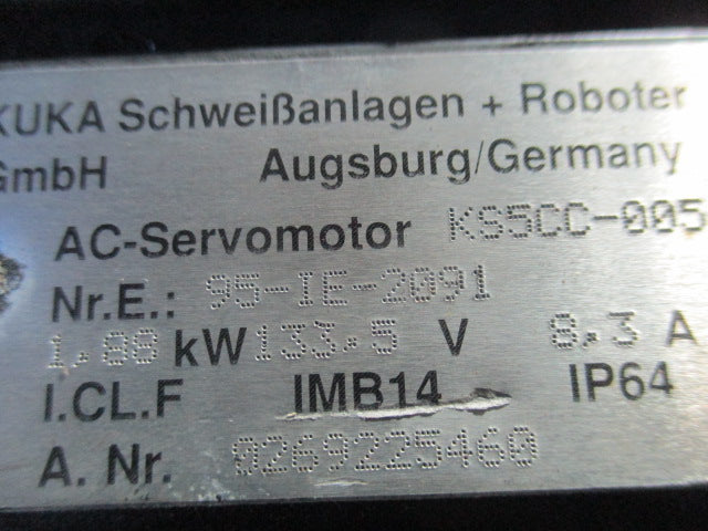 KUKA KS5CC-005 AC-Servormotor 95-IE-2091