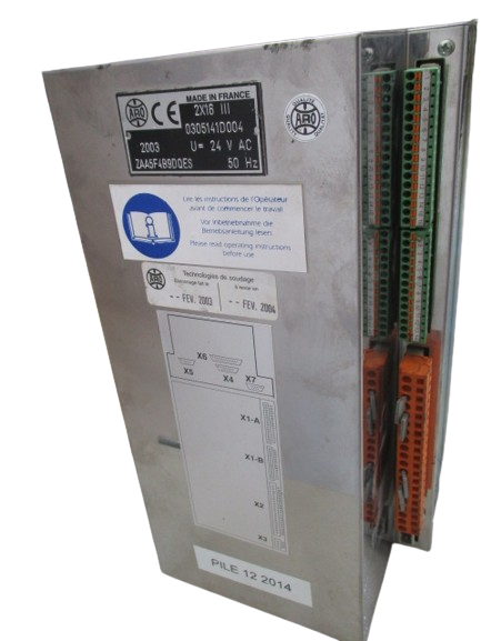 ARO X7-RS485 Schweißsteuerung Micro 2x16 III - 10T128P Flash Pince Electrique ZAA5F4B9DQES