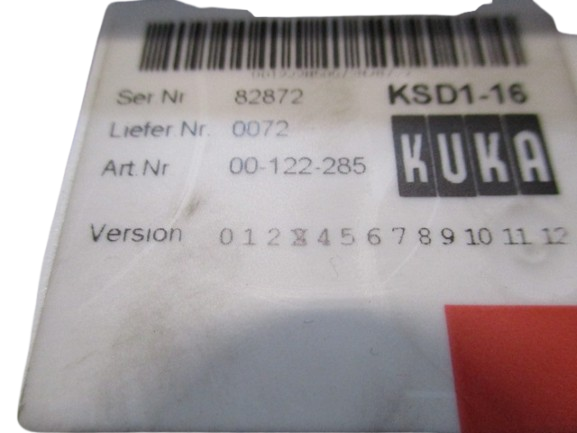 KUKA KSD1-16 Art. 00-122-285 Servoverstärker / Treiberstufe