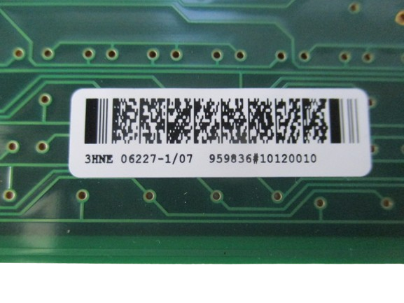 ABB Robotics 3HNE06227-1/07 Sicherungsblock