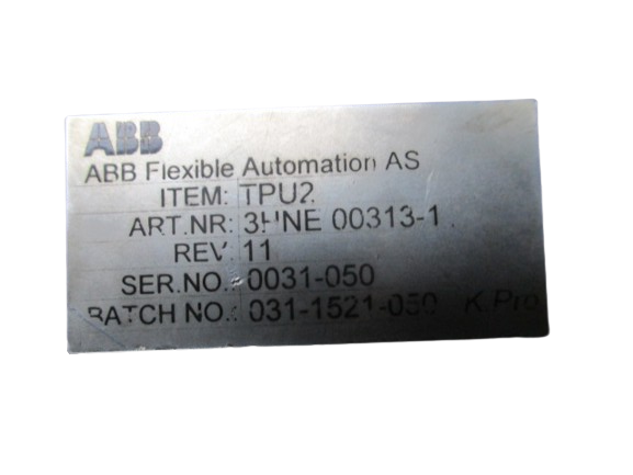 ABB Robotics Teach Pendant 3HNE00113-1 TPU2