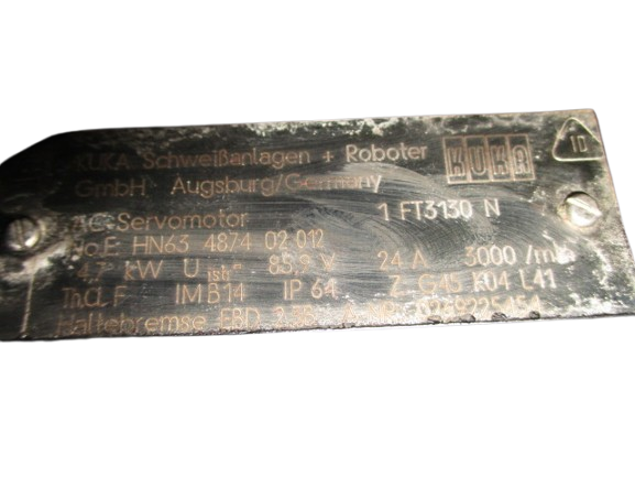 KUKA 1FT3130N AC Servomotor