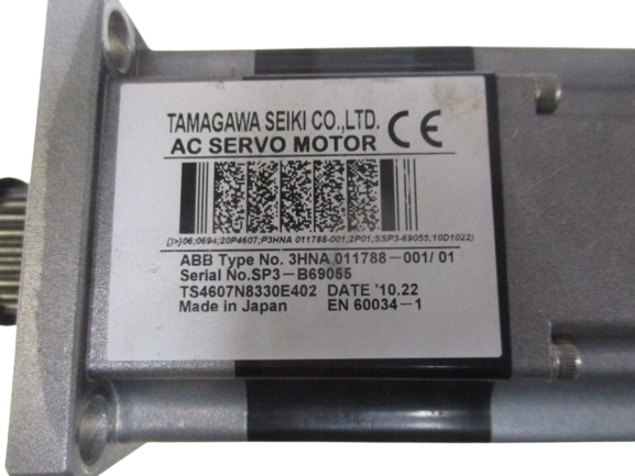 ABB Robotics 3HNA011788-001/01 Serial Nr SP3-B69055 Servomotor