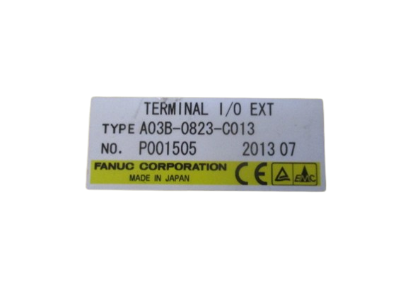 Fanuc A03B-0823-C013 Terminal I/O EXT