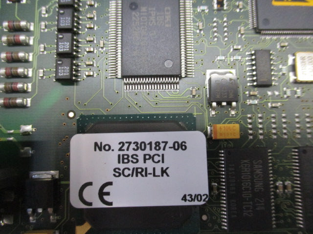 Phoenix Contact Controller Card IBS PCI SC/RT/RI-LK 2730187-06