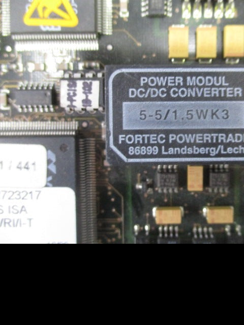 Phoenix Contact Card IBS ISA SC/RI/I-T 2723217 Power Modul DC/OC Converter Serial No. 1525021T