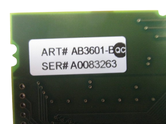 Yaskawa Motoman AnyBus PCI Board Art AB3601-B QC Ser A0083263