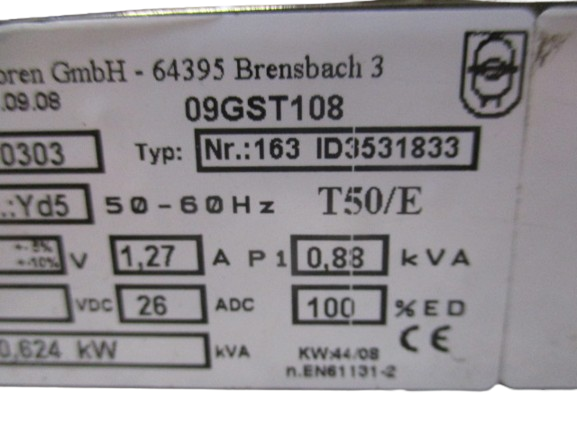 GST Transformer Typ163 ID3531833