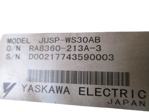 Yaskawa Motoman JUSP-WS30AB Servoverstärker