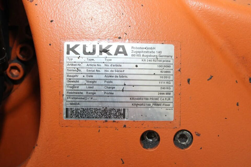Roboter KUKA KR240 R2700 prime KRC4 nur Mechanik