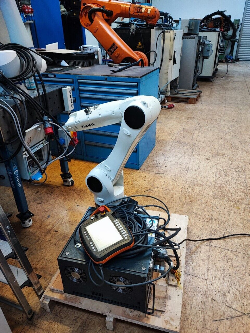 Roboter KUKA KR10 R1100 sixx KRC 4 -weiß -  Bj 2014