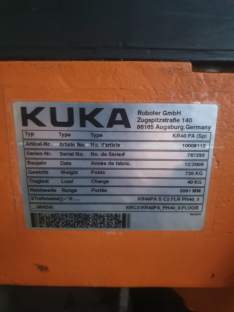Roboter Palettierroboter KUKA KR40PA KRC2ed05