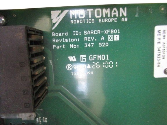 Yaskawa Motoman SARCR-XFB01 Profibus Steuerplatine