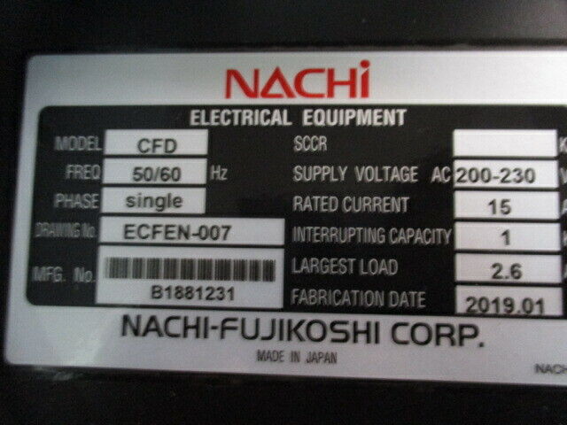 Roboter Nachi EZ03V4-02-4525 Wingslicer neu und originalverpackt Bj. 2019 EtherCAT