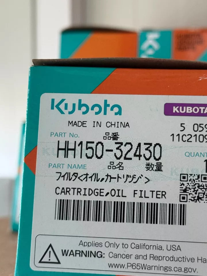 Kubota Ölfilter HH150-32430 NEU